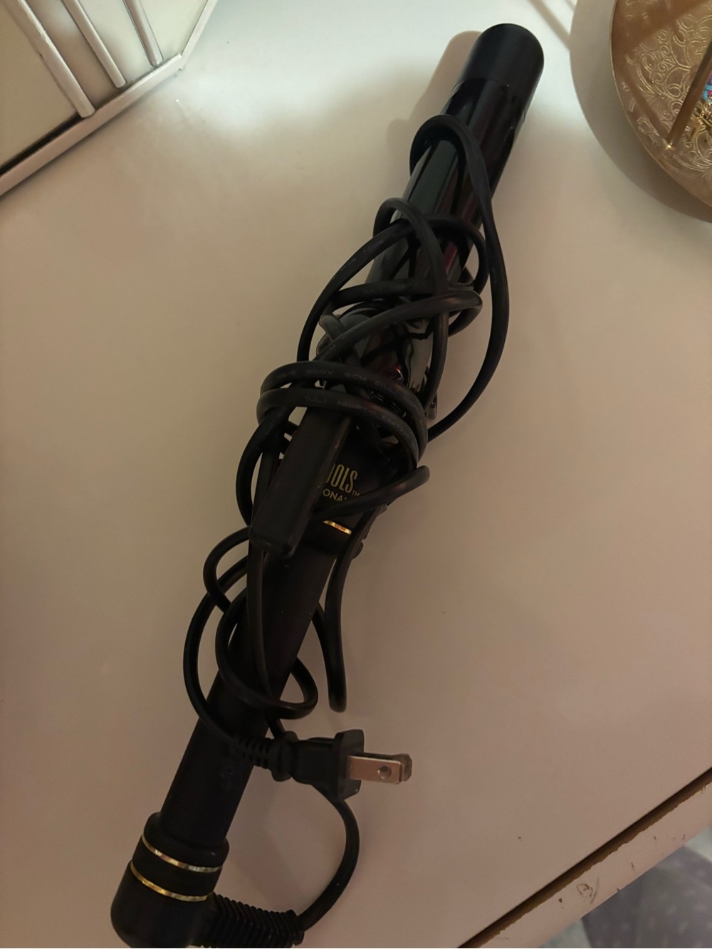 Black Hair Curling Wand -Hoot Tools
